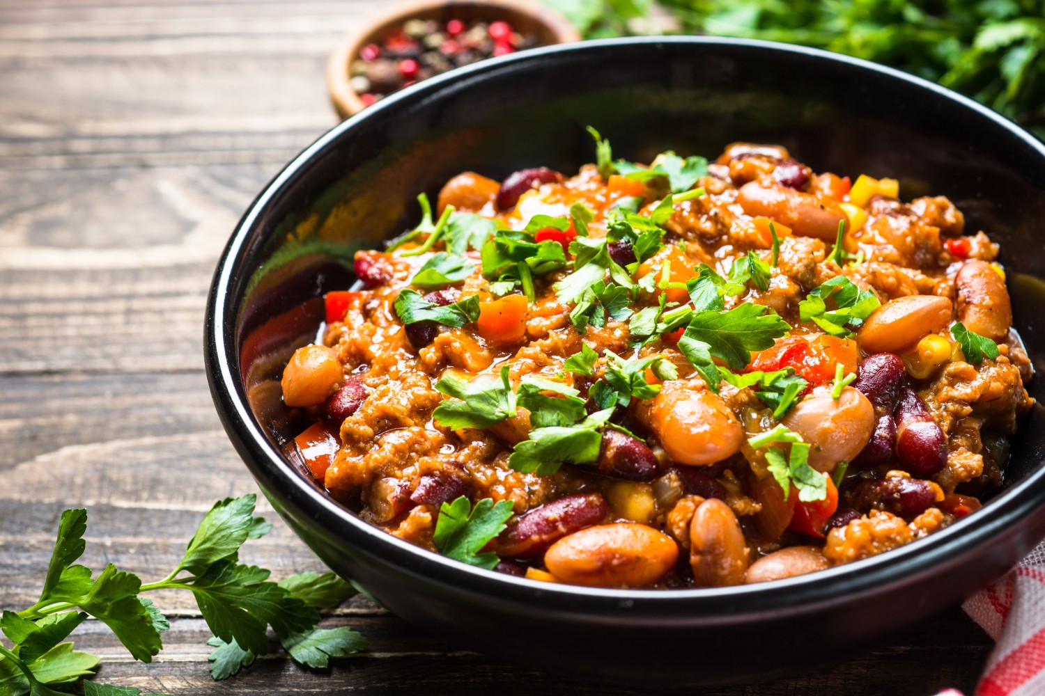 Zdravá rychlá chilli večeře z quinoy


